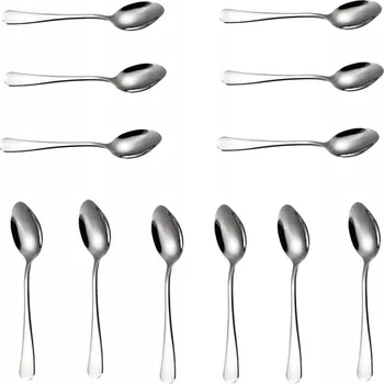 Příbor 12 Ks Jídelní lžíce Z nerezové oceli do kuchyně