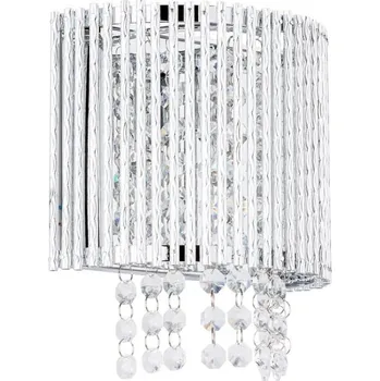 Nástěnné svítidlo Nástěnné svítidlo Italux stříbrné G9 42 W