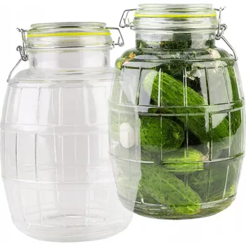 Sklenice Sklenice s víčkem Superbutelki prům. 90 mm 1 ks