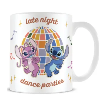 Lilo a Stitch hrnek keramický Dance Parties