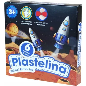 Modelovací hmota Plastelína 6 barev Astra Kosmos