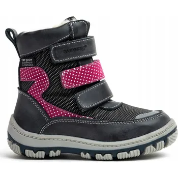 Chlapecké sněhule Sněhule KOŽENÉ nepromokavé zateplené Sunway