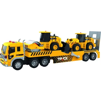 autíčko Auto tahač s efekty se stavebními stroji 48 cm - mix variant či barev