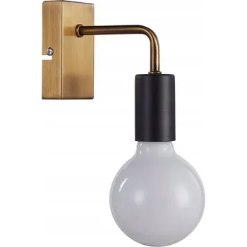 Nástěnné svítidlo Nástěnné svítidlo Italux černé, žluté E27 60 W