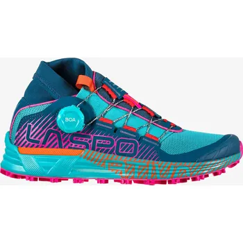 Dámská běžecká obuv Dámské trailové boty La Sportiva Cyclon - storm blue/cherry tomato 39.5