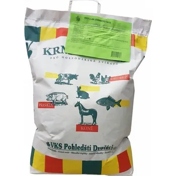 Krmivo pro hospodářské zvíře VKS Pohledští Dvořáci Výkrm králíku granule KKV s AK 10 kg VKS Pohledští Dvořáci