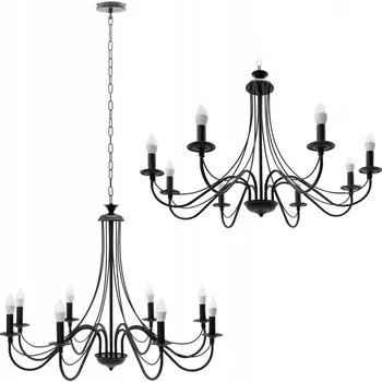 Závěsné svítidlo TOOLIGHT APP648-8CP 8 žárovek E14