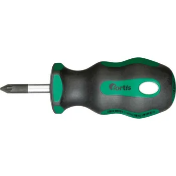 Šroubovák Fortis Krátký šroubovák křížový PZ1 x 25 mm