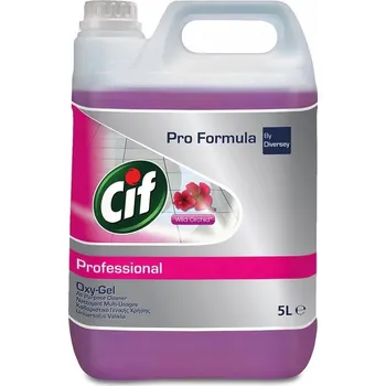 Univerzální čisticí prostředek Čistič na podlahy Cif univerzální tekutý prostředek 5 l beze šmouh