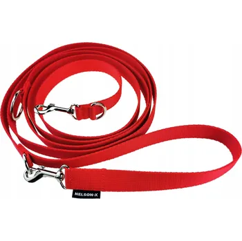 Vodítko pro psa VODÍTKO PRO PSA NELSON-X 2,5 M / 2,5 CM STANDARDNÍ KARABINA POLS