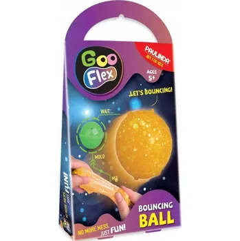 kreativní sada Kreativní sada Goo Flex Strigo ,,Vytvoř si svůj kaučukový míček" žlutá