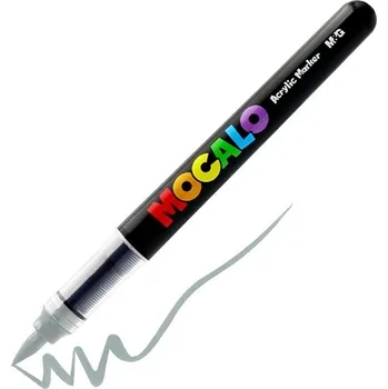 Akrylová fixa M&G Mocalo štětcová, Grey 415