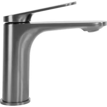 Vodovodní baterie Rea Marco umyvadlová baterie stojící grafitová REA-B5061