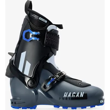 Sjezdové boty Lyžařské boty Hagan Pure Anthracite/Black/Blue Pinové 45,5