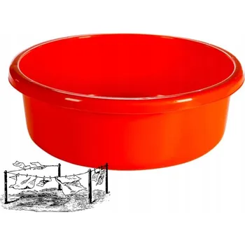 Miska kulatý Bentom 20 l červená