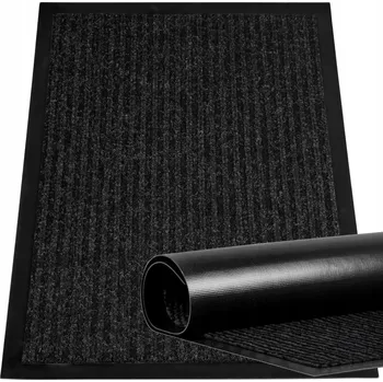 Rohožka ROHOŽKA PŘED DVEŘE VCHODOVÁ DOMÁCÍ GUMOVÁ PODLOŽKA NA BOTY SILNÁ 80X120CM