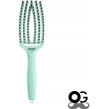 kartáč na vlasy Olivia Garden Kartáč Finger Brush Combo M Arctic Lights Arktická Zeleň