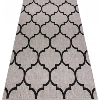 Koberec SISAL KOBEREC KOBEREC -černý 60x110