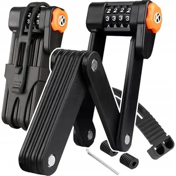 Zámek na kolo Zabezpečení kola skládací zámek Stator Zámek na kolo