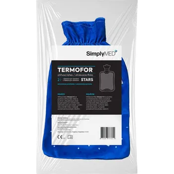Termofor SimplyMed Termofor s fleesovým obalem Stars 2L