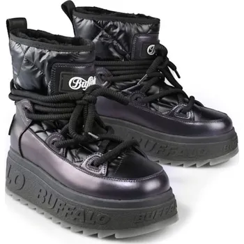 Dámská zimní obuv boty zimní dámské - ELIZA - BUFFALO - 1270143-BLK - 41