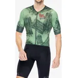 Cyklistický dres Maloja Pushbikers Aero 1/2 - pastelově zelená (jetelová) L