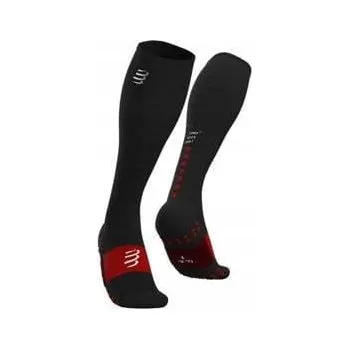 Pánské ponožky Compressport kompresní ponožky Full Socks Recovery 2021 černé 2L