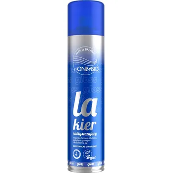 Stylingový přípravek ONLYBIO VOLUME GLOSS LAK NA VLASY PRO OBJEM A LESK - EXTRA SILNÁ FIXACE 300ML