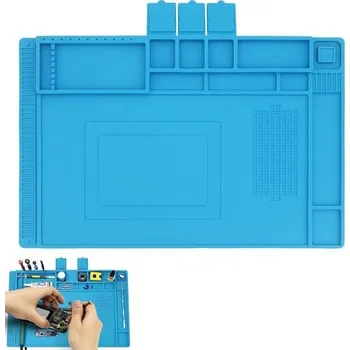 Sada nářadí BANTI Žáruvzdorná pájecí podložka Silikonová pájecí podložka 500 â Žáruvzdorná pracovní podložka