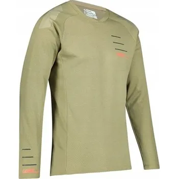 cyklistický dres Cyklistický dres Leatt S zelený