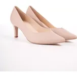 HOGL dámské lodičky béžové super soft lambskin s lesklým povrchem