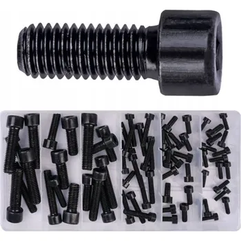 Vrták Sada imbusových šroubů s přírubou, 106 ks