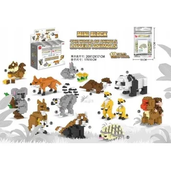 ostatní stavebnice Zvířecí Stavebnice MIX /Merkpol