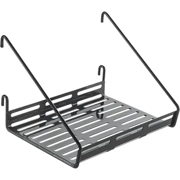 police Mural Line Mřížová police, 15 × 18 × 12 cm, ocel, černá&nbsp;377012000