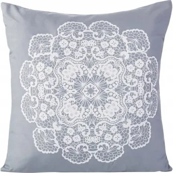 Povlak na dekorativní polštářek Dekorační povlak na polštář 45x45 EuroFirany DAVENA natur