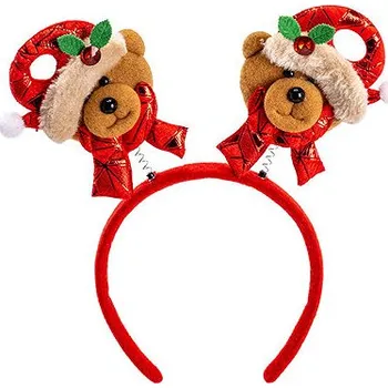 Carnival toys Vánoční čelenka s medvídky
