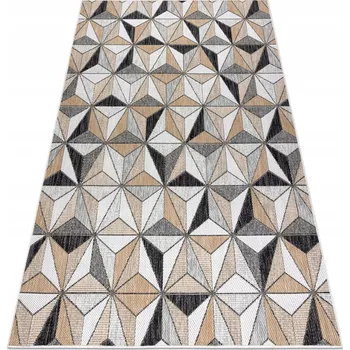 Koberec KOBEREC PROPLÉTANÝ SISAL 140x190cm MOZAIKA ecru #D158