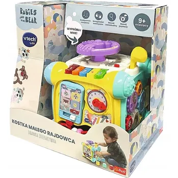 Interaktivní vzdělávací kostka VTech, vícebarevná, 9m+