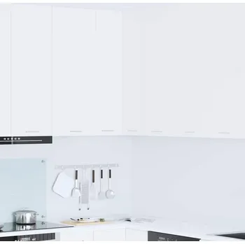 Příborník do zásuvky vidaXL Závěsná skříňka Riga Bílá 57 x 57 x 100 cm kompozitní dřevo