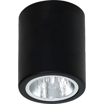 Stropní svítidlo přisazené Luminex 60 W E27 12,5 cm černé