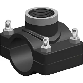 Příslušenství k čerpadlu Objímka navrtávací Elysee 4 šrouby, s výztužným kroužkem, 110 x 6/4˝