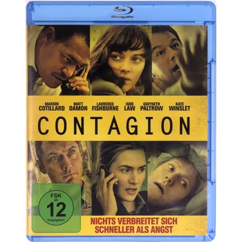 Blu-ray film Contagion Blu-ray disk