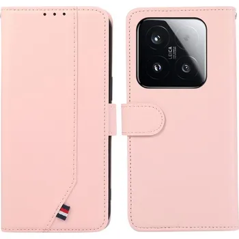 Pouzdro na mobilní telefon ABEEL 124974 ABEEL DELICATE Peněženkový obal Xiaomi 15T růžový