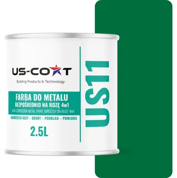 barva na kov BARVA NA KOV NA REZ HLINÍKOVÝ PLECH 4v1 ZELENÁ RAL 6029 SATÉN 2,5L