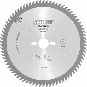Pilový kotouč CMT Pilový kotouč na desky a MDF 250x30x78Z / bez předřezu