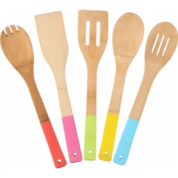 Vrták Sada dřevěných lžic Tom 5 ks