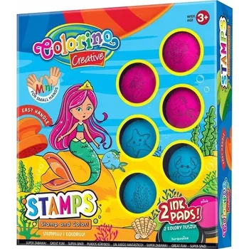 kreativní sada Razítko Colorino Mořské panny