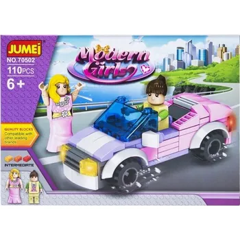 ostatní stavebnice Stavebnice Jumei PŘÁTELKYNĚ 110 dílků 25 x 18 cm