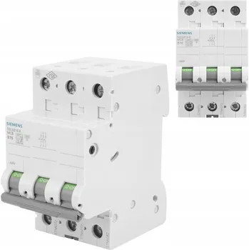 Jistič Jistič 3-pólový C 40A 6kA AC Siemens
