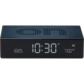 Budík Lexon, Budík Flip Premium oboustranný tmavě modrý - Formadore